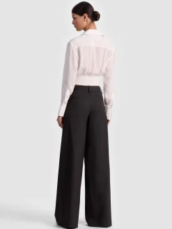 Alice and Olivia STU BAGGY PANT
