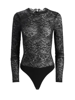 Alice and Olivia TAEYN LACE BODYSUIT