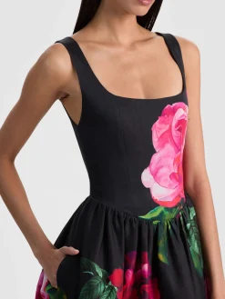 Alice and Olivia TARRIE MAXI DRESS