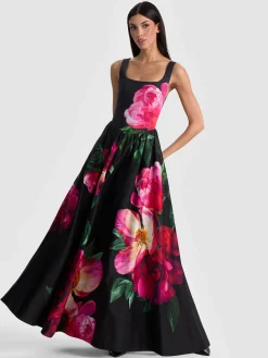 Alice and Olivia TARRIE MAXI DRESS