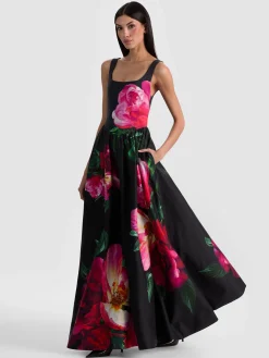 Alice and Olivia TARRIE MAXI DRESS