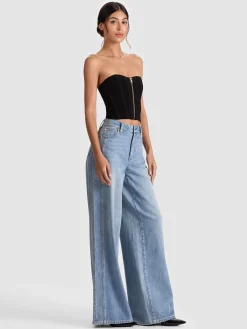 Alice and Olivia TASHA ZIP FRONT CORSET