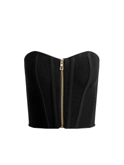 Alice and Olivia TASHA ZIP FRONT CORSET