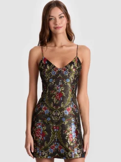 Alice and Olivia TAYLA MINI DRESS
