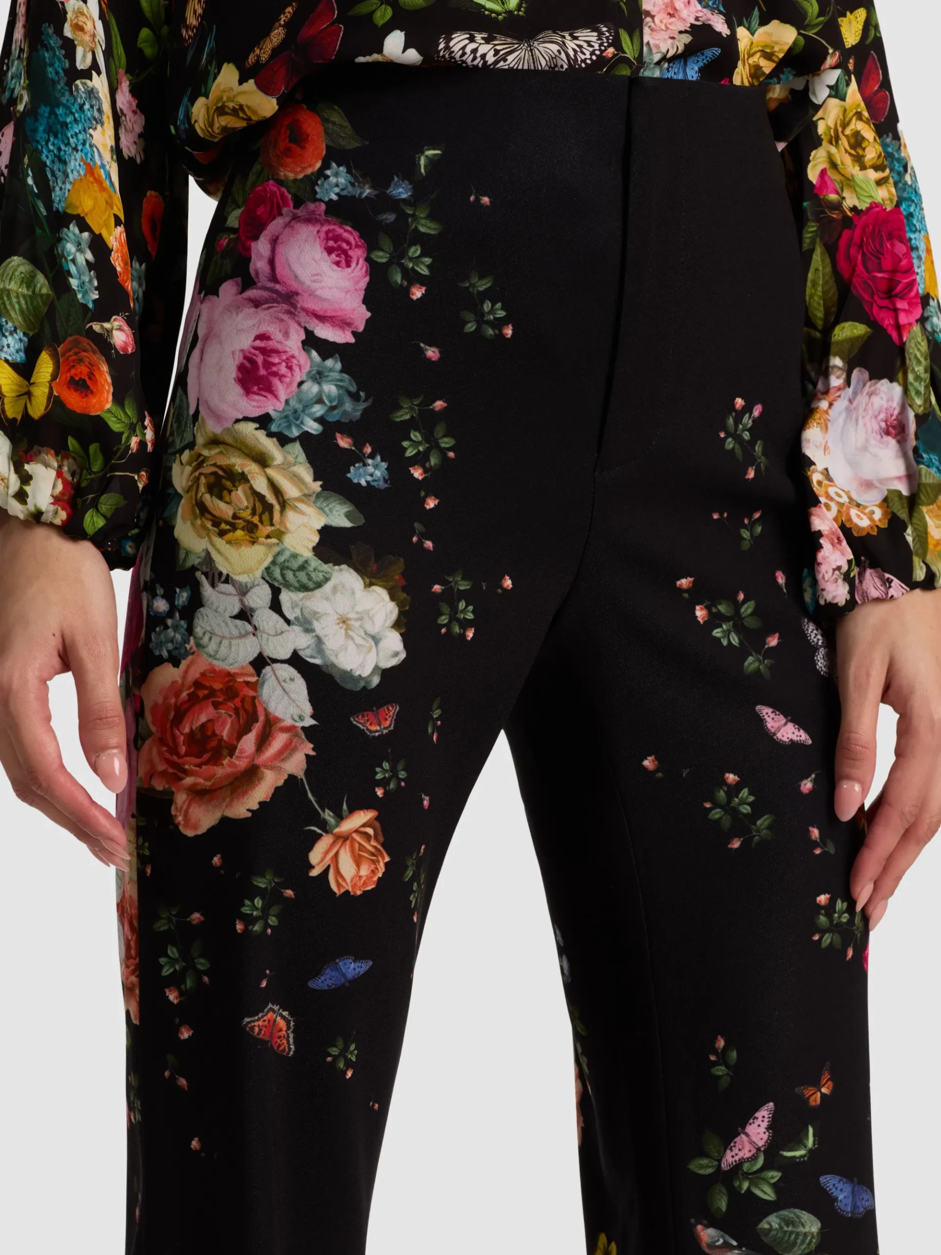 Alice and Olivia TEENY BOOTCUT PANT