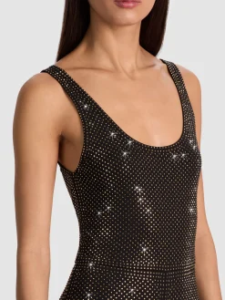 Alice and Olivia TERESA EMBELLISHED JUMPSUIT