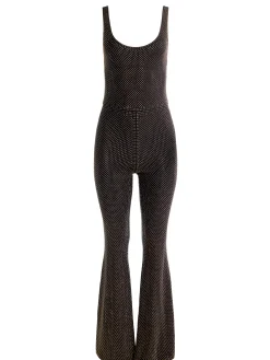 Alice and Olivia TERESA EMBELLISHED JUMPSUIT