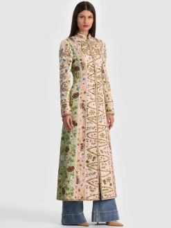 Alice and Olivia THOMAS EMBELLISHED COAT