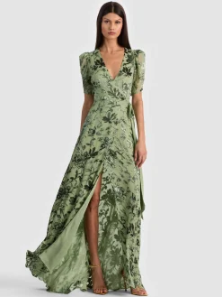 Alice and Olivia TIANA MAXI DRESS