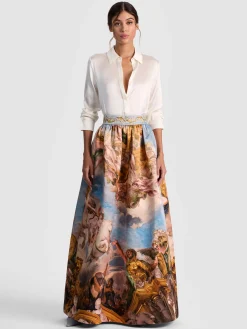 Alice and Olivia TINA BALLGOWN SKIRT