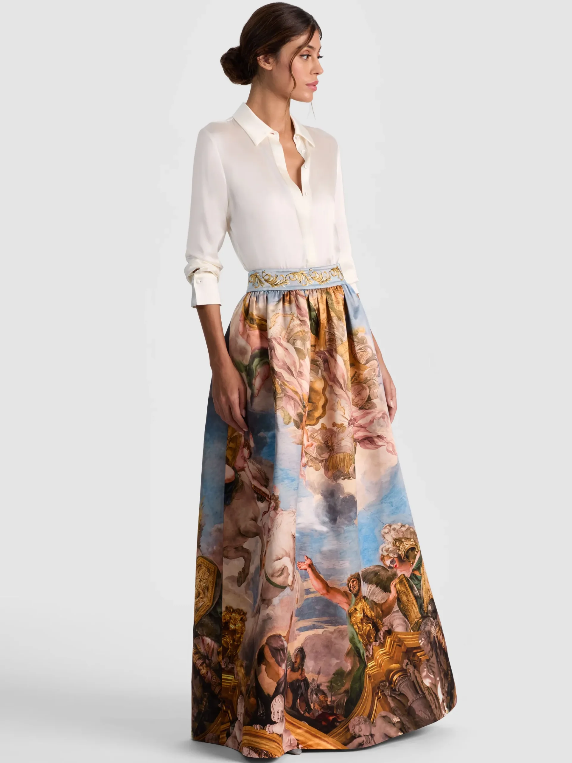 Alice and Olivia TINA BALLGOWN SKIRT