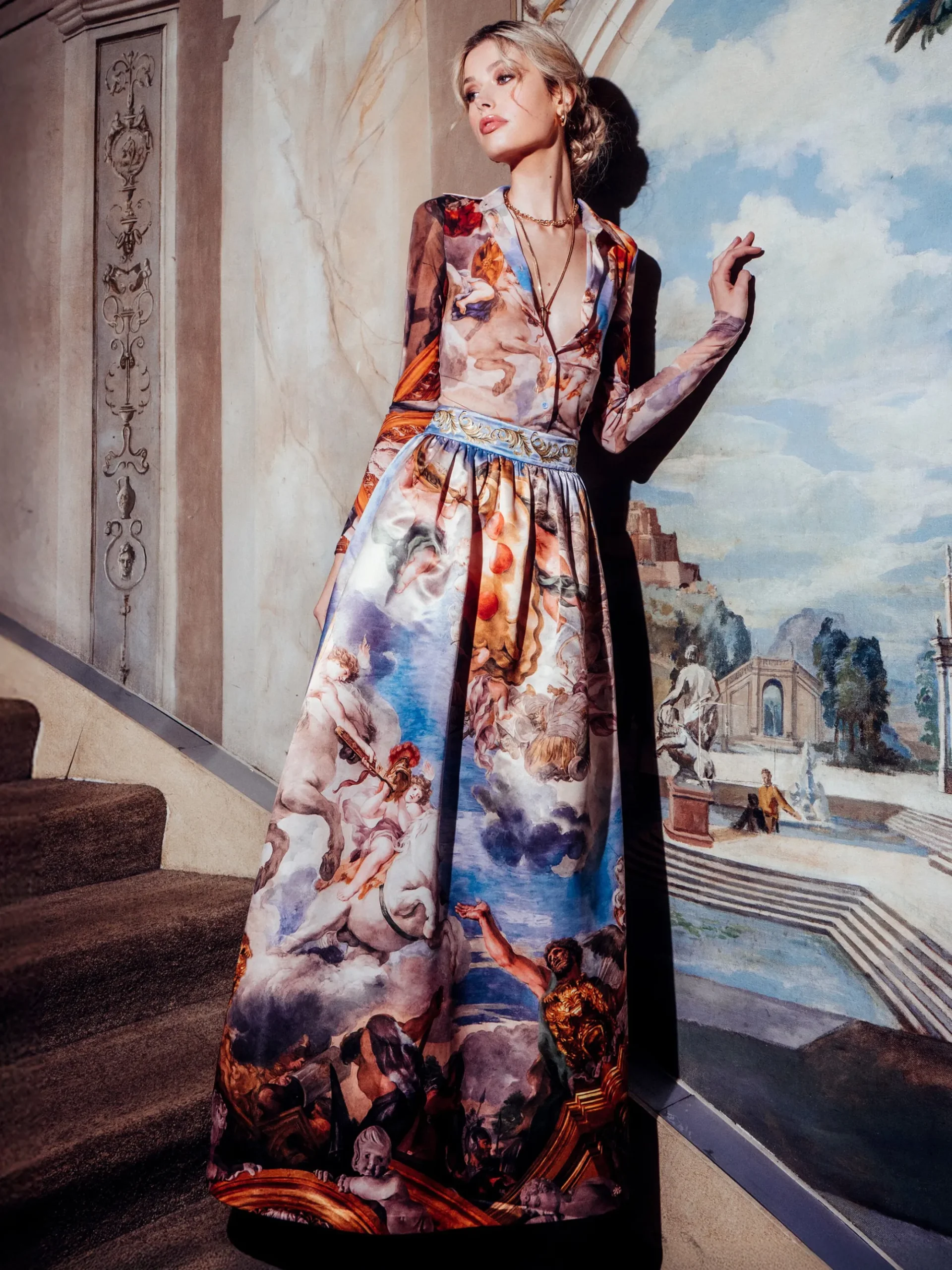 Alice and Olivia TINA BALLGOWN SKIRT