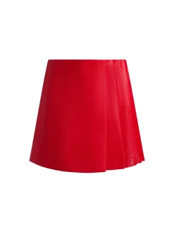 Alice and Olivia TONI VEGAN MINI SKIRT