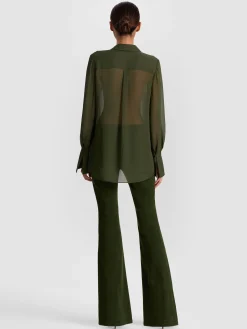 Alice and Olivia TURNER BUTTON DOWN