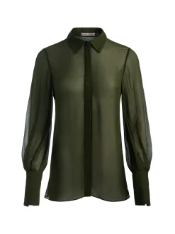 Alice and Olivia TURNER BUTTON DOWN