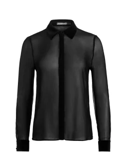 Alice and Olivia WILLA COMBO BLOUSE