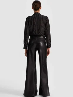 Alice and Olivia WILLA SILK BODYSUIT