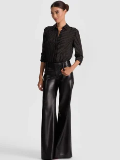 Alice and Olivia WILLA SILK BODYSUIT