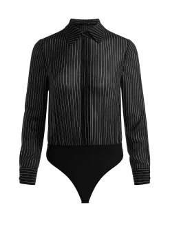 Alice and Olivia WILLA SILK BODYSUIT