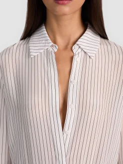 Alice and Olivia WILLA SILK BODYSUIT