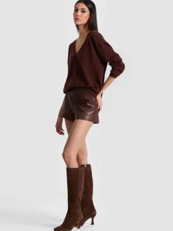 Alice and Olivia WILLIAMS CASHMERE PULLOVER