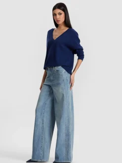 Alice and Olivia WILLIAMS CASHMERE PULLOVER