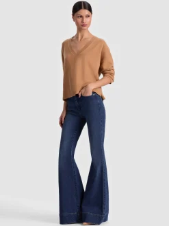 Alice and Olivia WILLIAMS CASHMERE PULLOVER