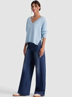 Alice and Olivia WILLIAMS CASHMERE PULLOVER