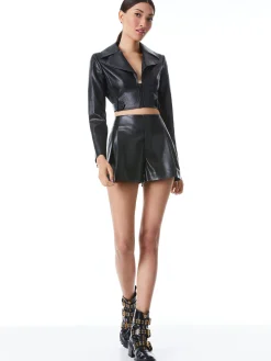 Alice and Olivia YARDLEY VEGAN JACKET