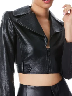 Alice and Olivia YARDLEY VEGAN JACKET