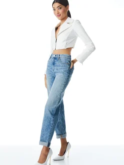 Alice and Olivia YARDLEY VEGAN JACKET