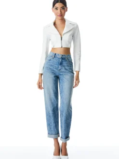 Alice and Olivia YARDLEY VEGAN JACKET