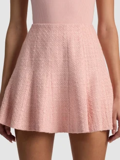 Alice and Olivia ZONA TWEED MINI SKIRT